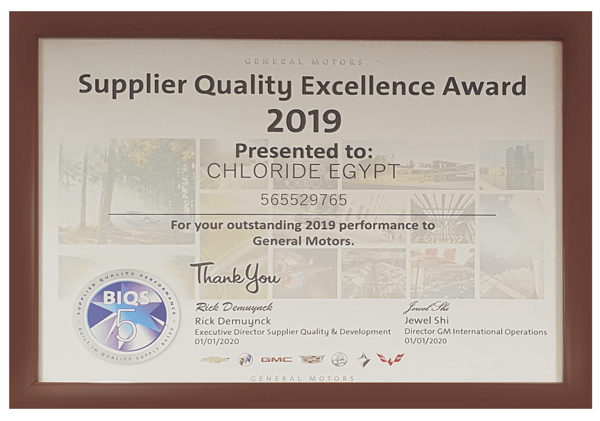 Supplier Quality Excellence 2019